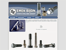 Tablet Screenshot of emekbijon.com
